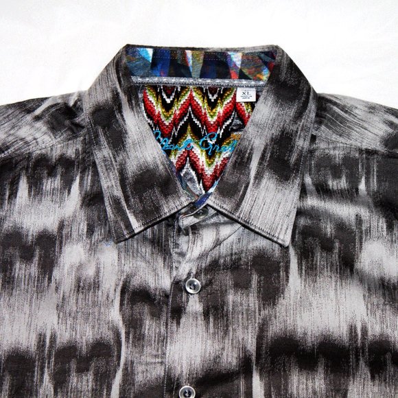 Robert Graham Long Sleeve Button Front Shirt - Picture 6 of 11